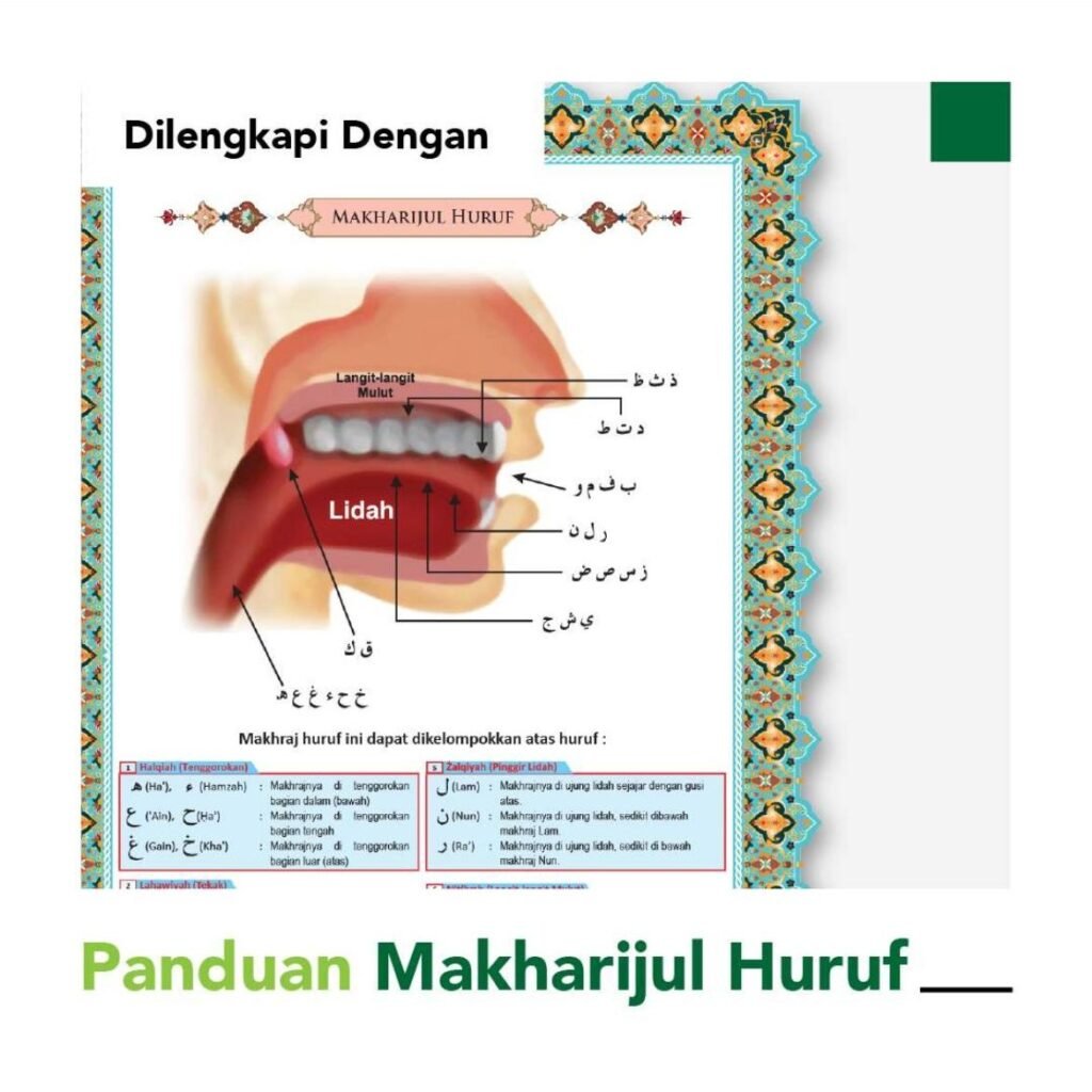 9. Panduan Makharijul Huruf