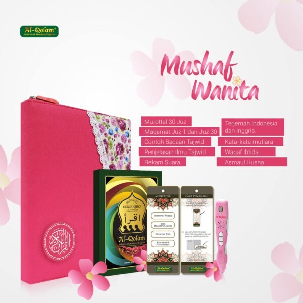 Alquran Digital Pen Elektronik Mushaf Wanita